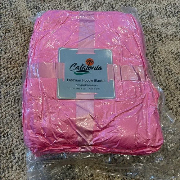NEW Premium Hoodie Blanket - Pink