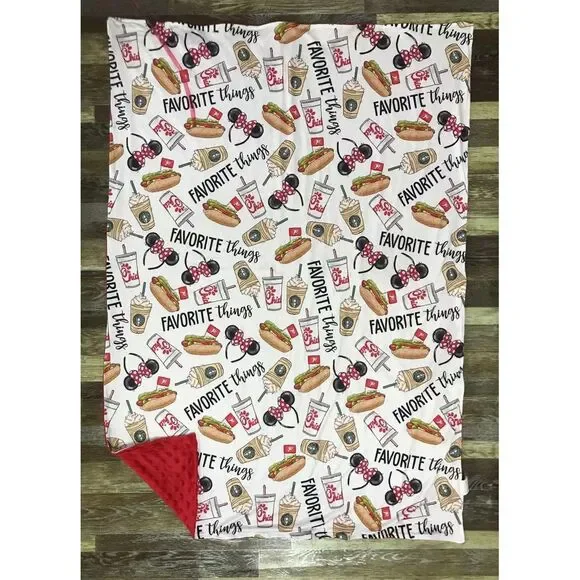 My Favorite Things Kids‎ Minky Blanket