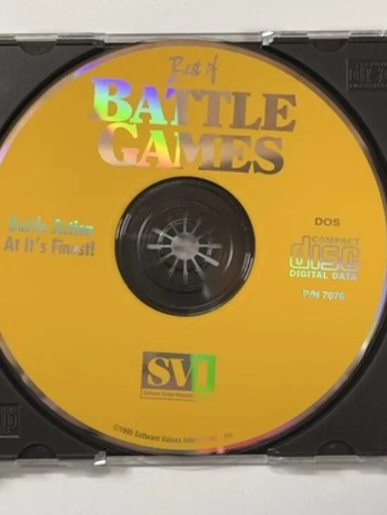 Best of Battle Games PC DOS CD-ROM 1995 SVI Software Values International