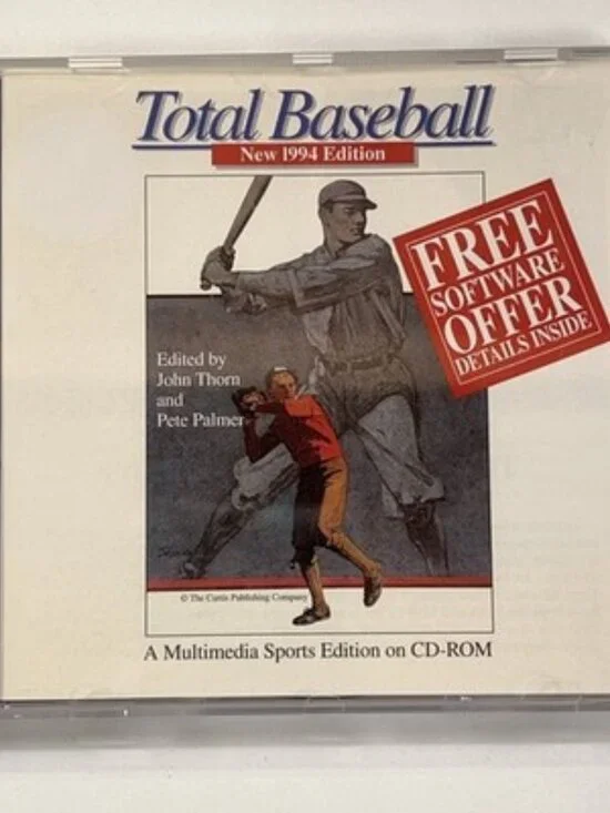 Total Baseball New 1994 Edition CD-ROM (PC DOS/Mac) Creative Multimedia