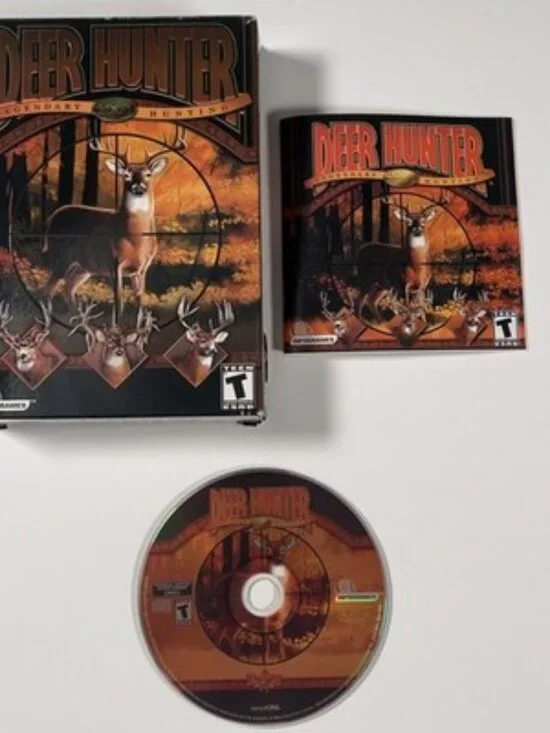 VTG Deer Hunter 2003 Legendary Hunting (PC, 2002) Big Box CIB