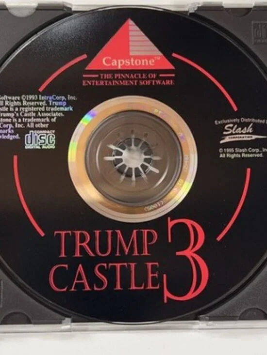 Trump Castle 3 (PC, 1995) CD-ROM Video Game Disc NO CASE OR MANUAL