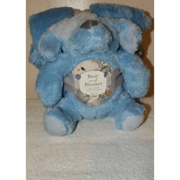 ANIMAL AND BLANKET‎ COLLECTION-2-PIECE-GIFT-SET-WITH-40x-50-THROW-BLANKET