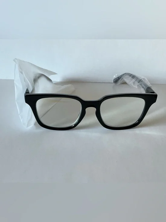Zenni Eyeglasses +2.50 & Case Black