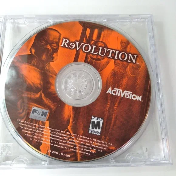 Revolution PC Game AcTiVision in Jewel Case‎ 2002~No manual. Very good co…