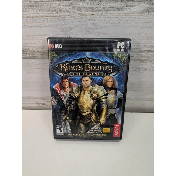 King's Bounty The Legend PC Game Case T Atari Manual Included‎ CIB Role Playing