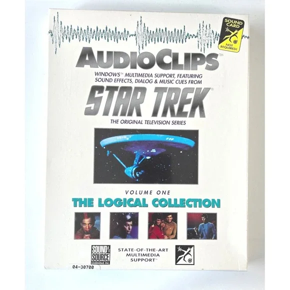 Star Trek:‎ Original Series 1992 PC Audio Clips: Logical Collection!