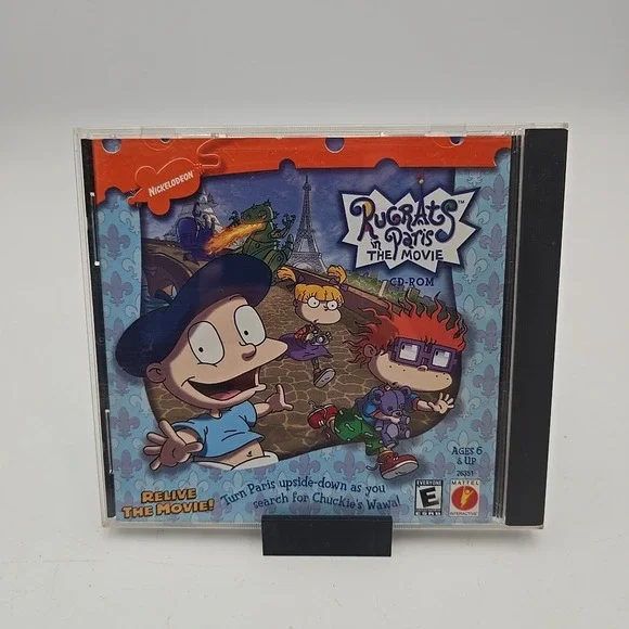 Rugrats in Paris: The Movie‎ (PC CD-ROM, 2000, Nickelodeon, Mattel)