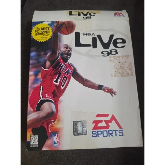 Big Box PC CD Game: EA Sports NBA Live 98