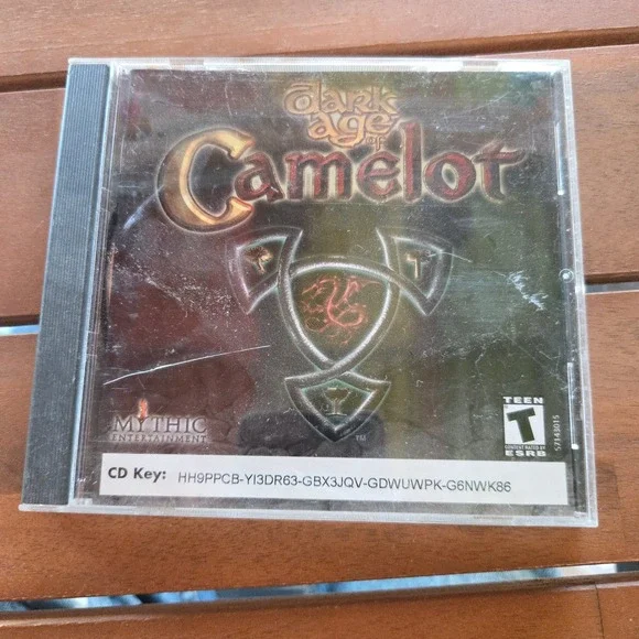 VTG Mythic Dark Age Of Camelot PC Game‎ CD ROM Fantasy MMORPG Windows 2001 Edtn