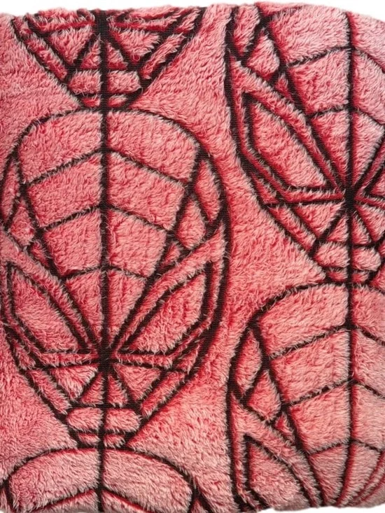 Marvel Spider-Man Pattern Plush Throw Blanket