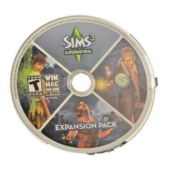 Sims 3: Supernatural (Windows/Mac, 2012)