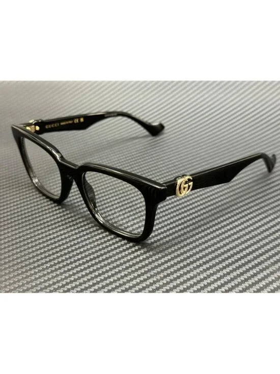 New Gucci Women Black Eyeglasses 51-19-140