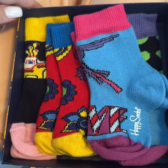 The Beatles Happy Socks Box