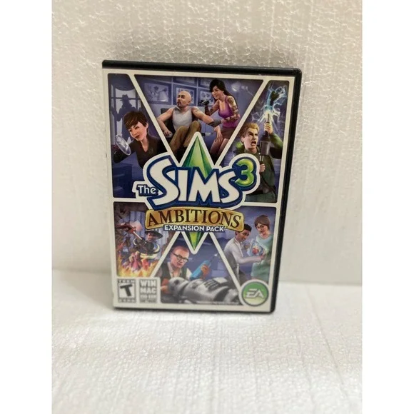 Sims 3: Ambitions‎ EXPANSION PACK (Windows/Mac PC 2010) GAME