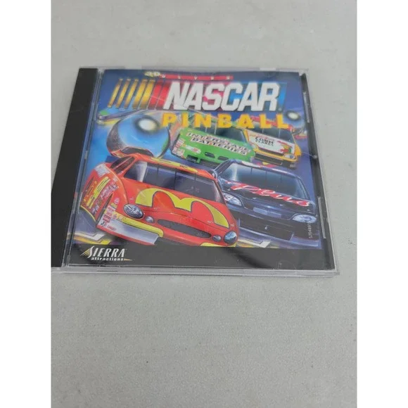 3-D Ultra NASCAR Pinball (PC, 1998) Windows Video Game