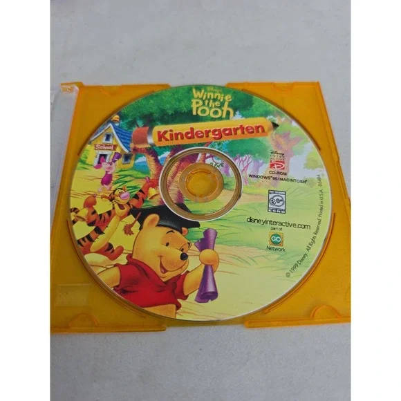 Disney's Winnie the Pooh Kindergarten PC CD-ROM Educational Game