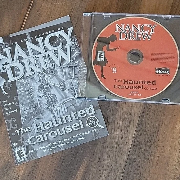 Nancy Drew The Haunted Carousel Mystery DVD Game
