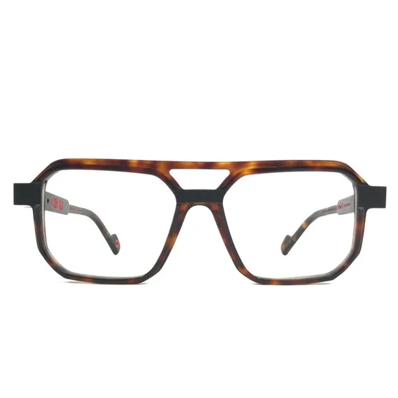 Etnia Barcelona Eyeglasses Frames CHROMA N41 HV Havana Black Brown 53-16-142