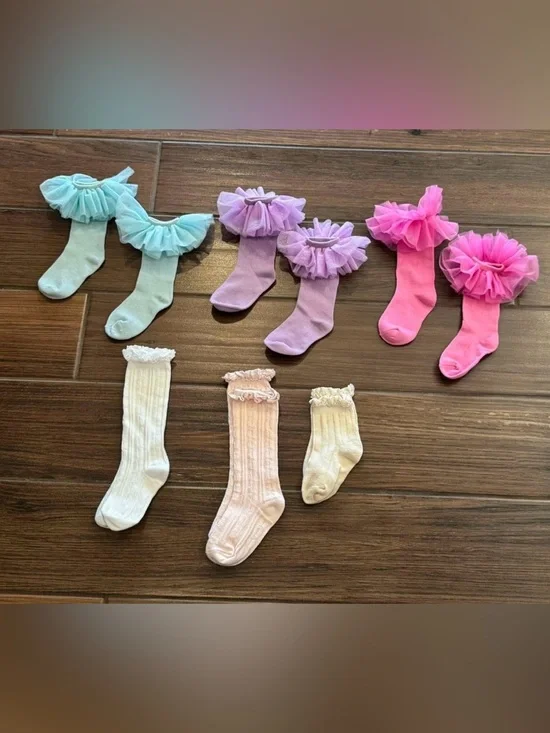 Posh Peanut & Sweethoney 2T-4T socks