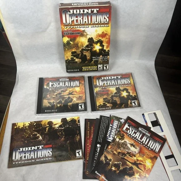 Joint‎ Operations: Typhoon Rising (PC, 2004, NovaLogic) Delta Force Complete