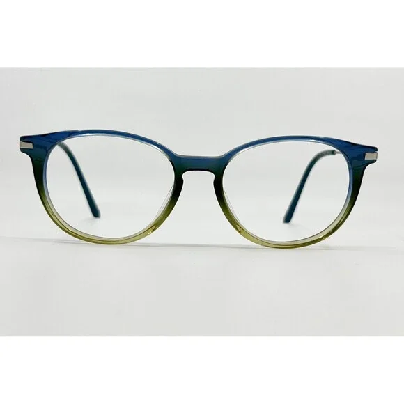 Calvin Klein Eyeglasses Women Blue Green CK19712 428 51-17-140