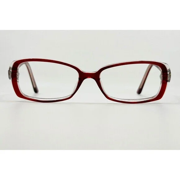 Traditions Eyeglasses Womens Red Rectangular T01 Col 30 51-16-140 Frame Only