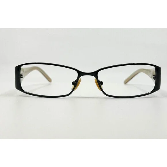 Vogue Eyeglasses Womens Black Rhinestone VO3603-B 52-16-135