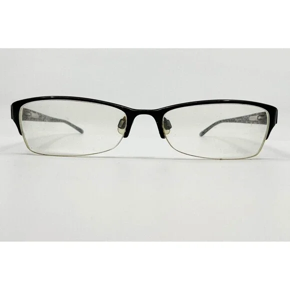 Bebe Eyeglasses Womens Black Leopard Print Agreeable BB5010 53-17-135