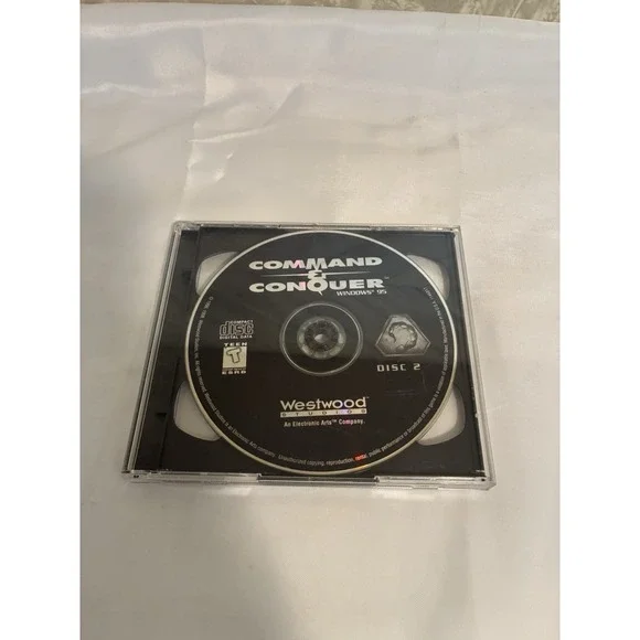 Command And Conquer PC Game 2 Discs