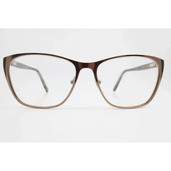 Ale by Alessandra ALE 602-1 Bronze Brown Cat Eye Eyeglass Frames 55-15-140
