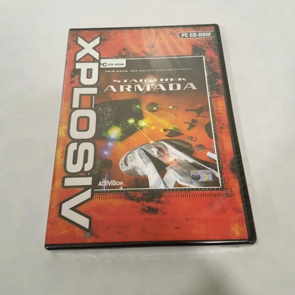 Xplosiv Star Trek Armada PC CD-ROM Game Activision - Brand New & Sealed