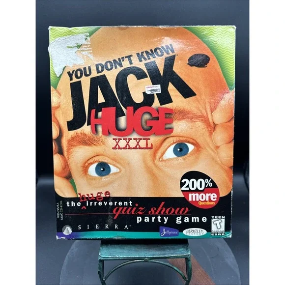 VTG Big Box You Don't Know Jack XXXL PC Game Win 95/Mac | Circuit City