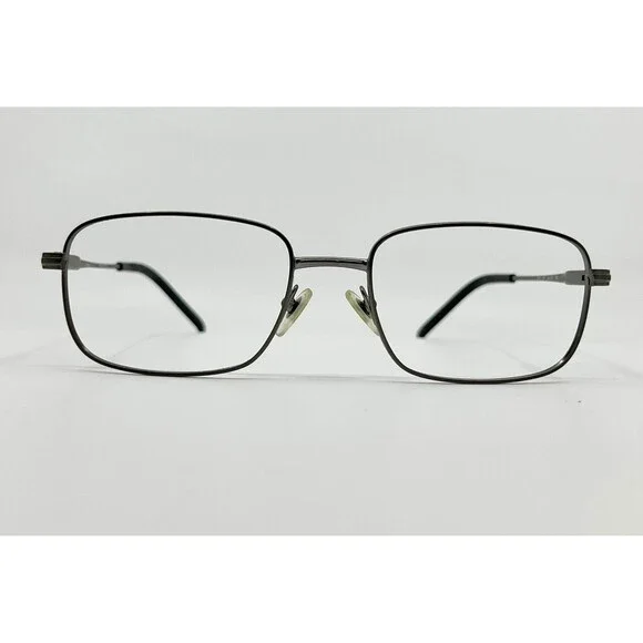 Sferoflex Eyeglass Frames Mens Gunmetal Rectangular 2197 231 54-18-140