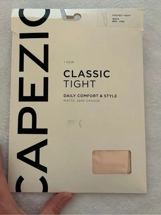 Capezio Classic Tights - Ballet Pink- Toddler 2-6 NWT in Box!