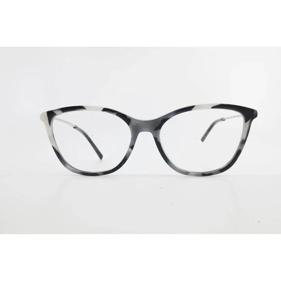 Donna Karan DK7009 015 Grey White Marble Cat Eye Eyeglasses Frames 52-16-135