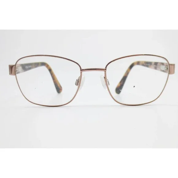 Cole Haan CH5008 Rose Gold Tortoise Eyeglasses Frames 50-17-135 Womens Eyewear
