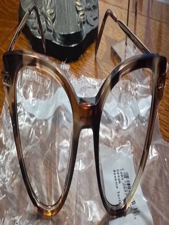 Warby Parker Deepa Sesame Tortoise Shell Glasses