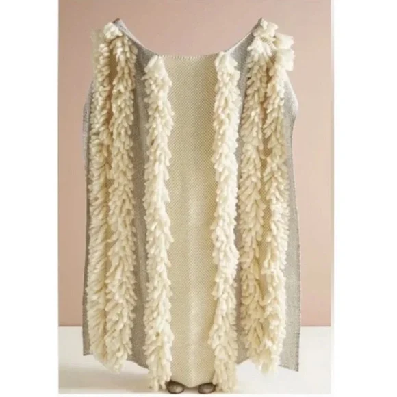 Anthropologie Sarita Throw Blanket NWT