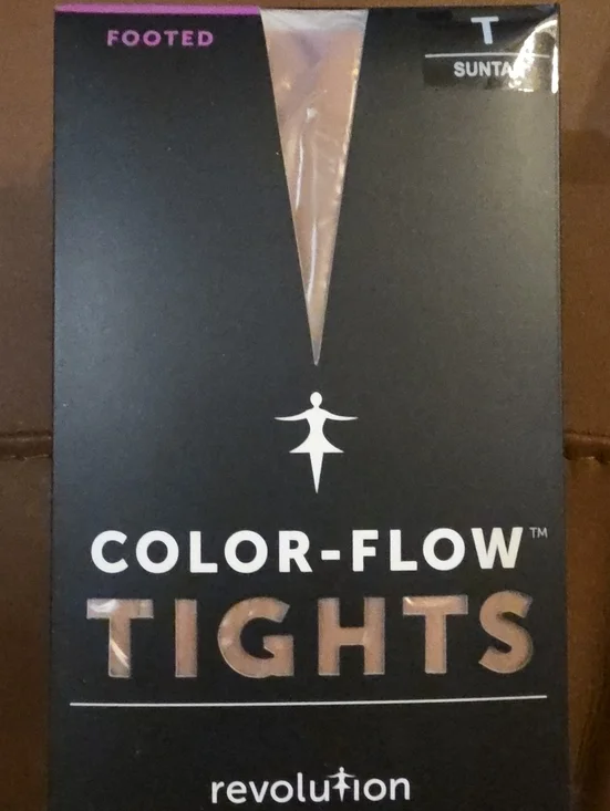 Revolution Color-Flow Footed Tights in Suntan