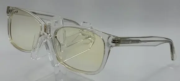 Sleep Number Swanwick Blue Light Glasses Clear Frame 53-17-140 Unisex