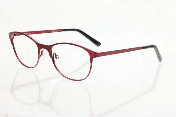 Legacy Lane 44 53-18-135mm RED Eyeglass FRAMES ONLY - VERY GOOD CONDITION