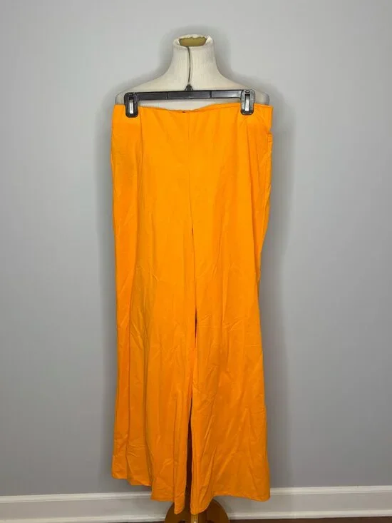 MNG - Orange Light Flowy Pants