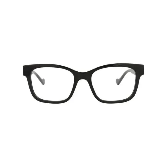Gucci Square-Frame Injection Optical Frames Black Womens