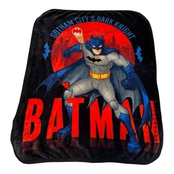 Batman Fleece Throw Blanket 36x46