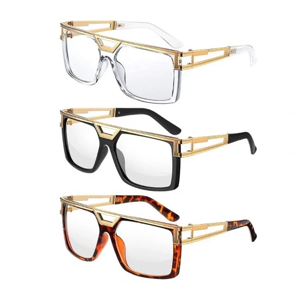 TRENDY VINTAGE RETRO 80’s 90’s GLASSES BUNDLE *NEW