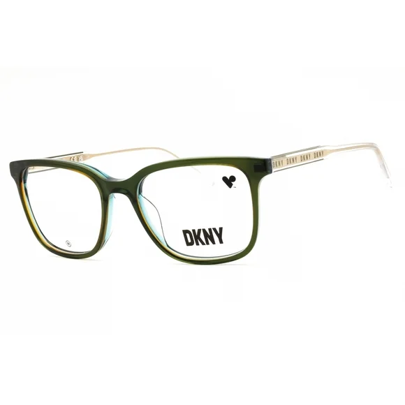 NWT DKNY DK5065-313 52mm CRYSTAL CARGO LAMINATE Eyeglasses