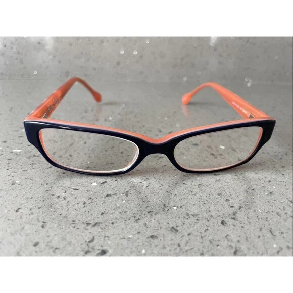 Lilly Pulitzer Eyeglasses Frames ONLY Elena NV Full Rim 46-15-125 black pink