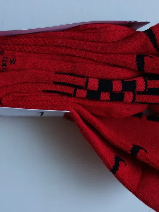 Nike Elite Basketball Dri Fit Socks Red Kids 3Y-5Y (NEW) $22