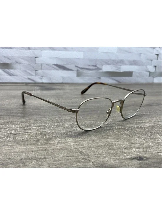 Badgley Mischka Eyeglasses Frames Only, Carter, 48-20-145, Antique Gold